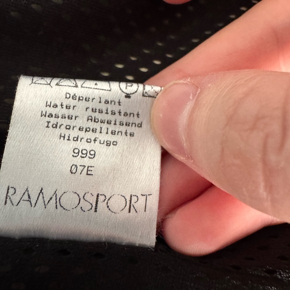 Vintage Ramosport Trench Coat Beige Size 38 With Belt Structured Trench - Picture 7 of 7